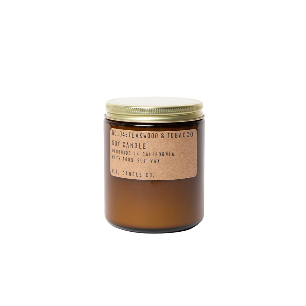 Bougie Teakwood & Tobacco N°4