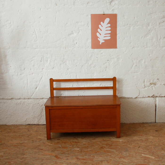 Banc coffre vintage - J259 – Image 3