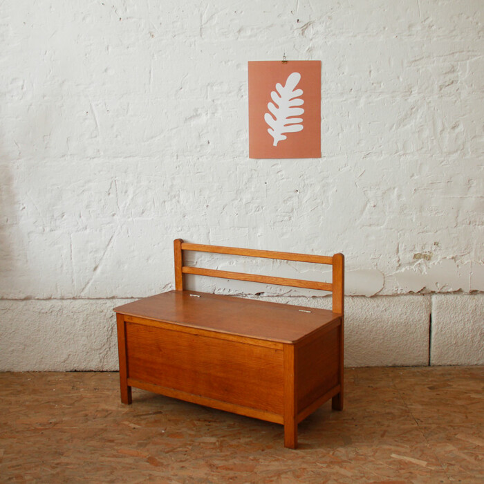 Banc coffre vintage - J259 – Image 5