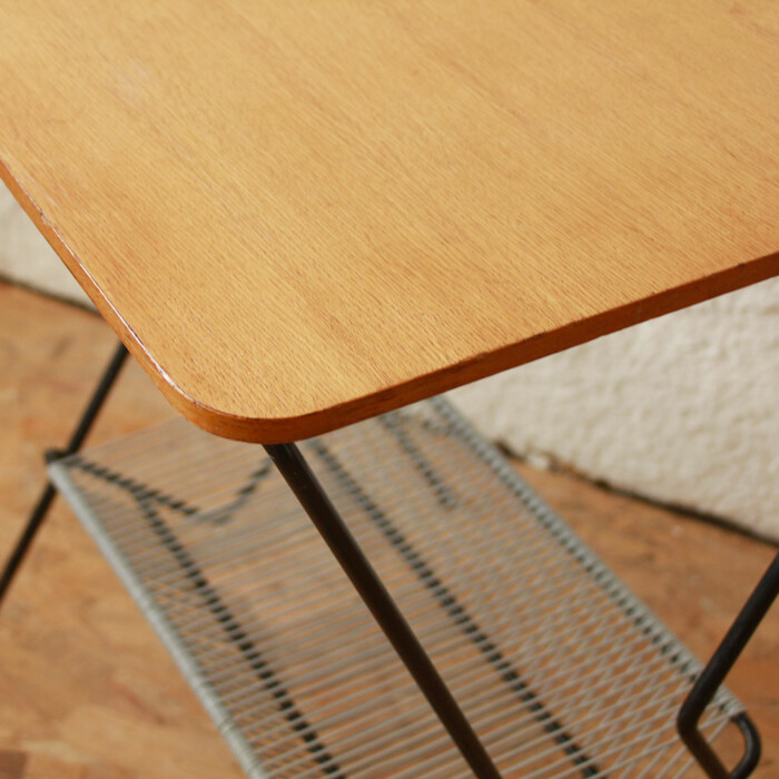 Table Porte vinyles vintage - J441 – Image 2