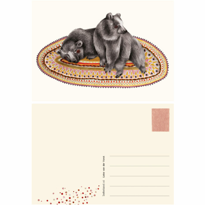 Carte Ours sur tapis - Liekeland – Image 2