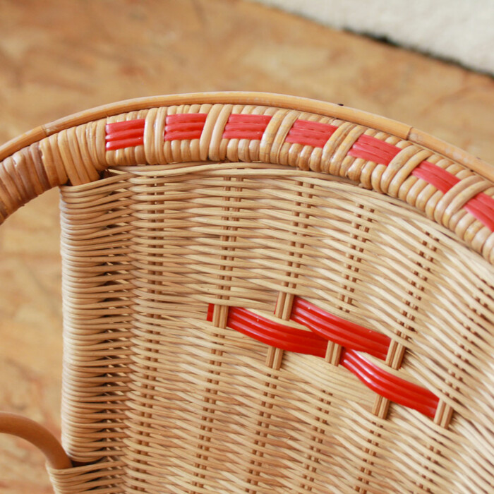 Fauteuil rotin vintage - Enfant – Image 6