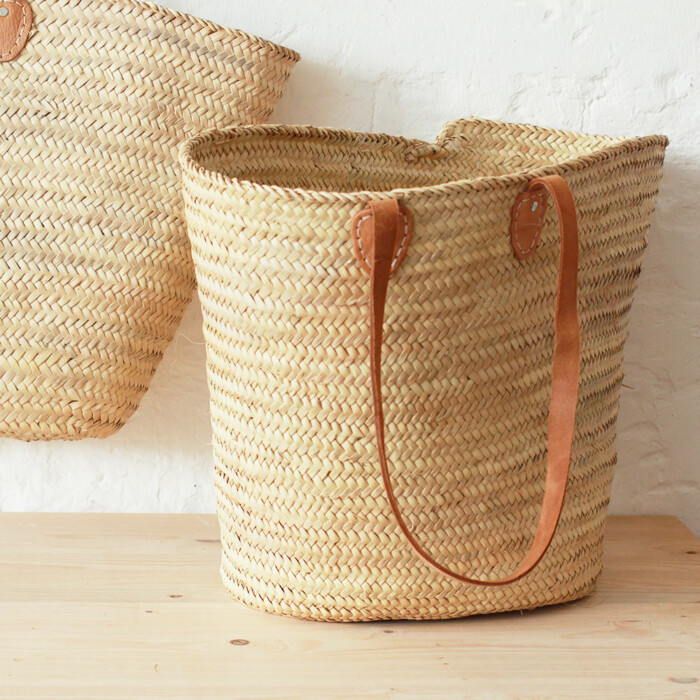 Panier Cabas en palmier XXL