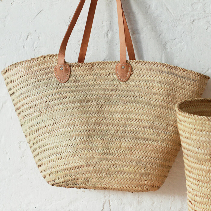 Panier Cabas en palmier XXL – Image 5