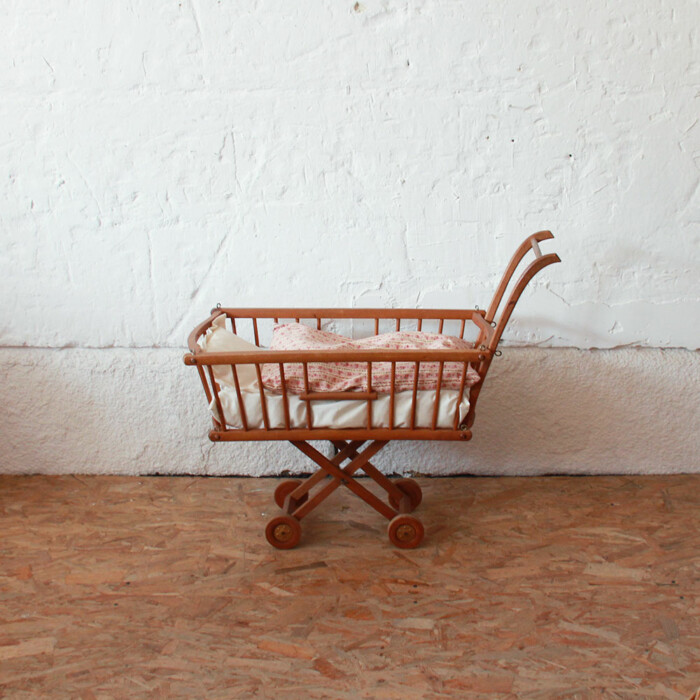 Landau bois vintage - J352
