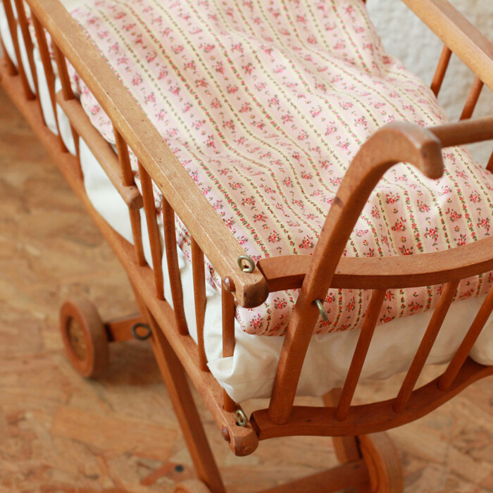 Landau bois vintage - J352 – Image 5