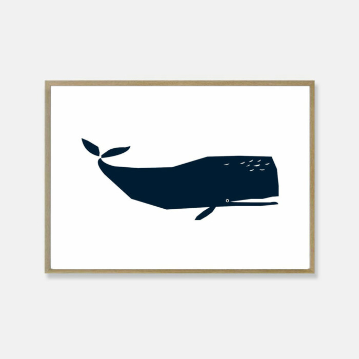 Affiche La Baleine - Michoucas