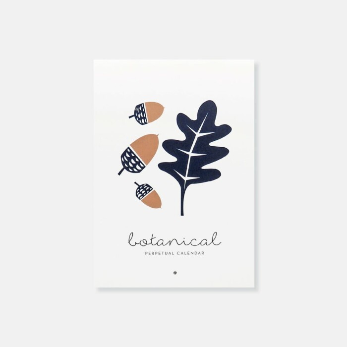 Calendrier perpétuel Botanique - Michoucas