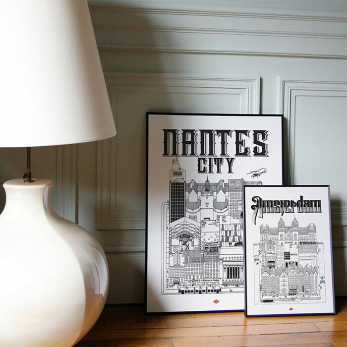 Affiche Amsterdam - Docteur Paper - S – Image 5