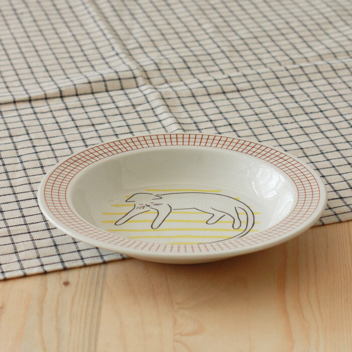 Assiette Chat Lapin Citron – Image 3