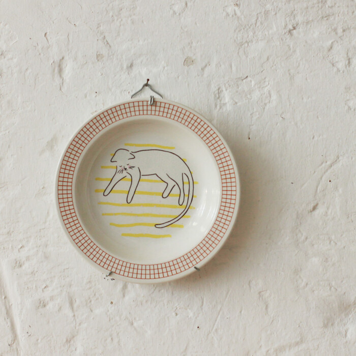 Assiette Chat Lapin Citron – Image 4