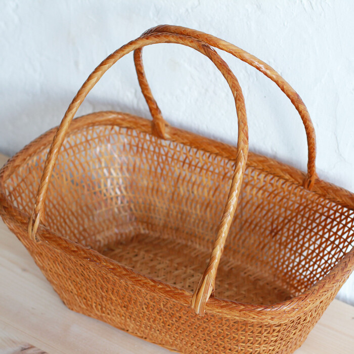 Panier tressé vintage – Image 4