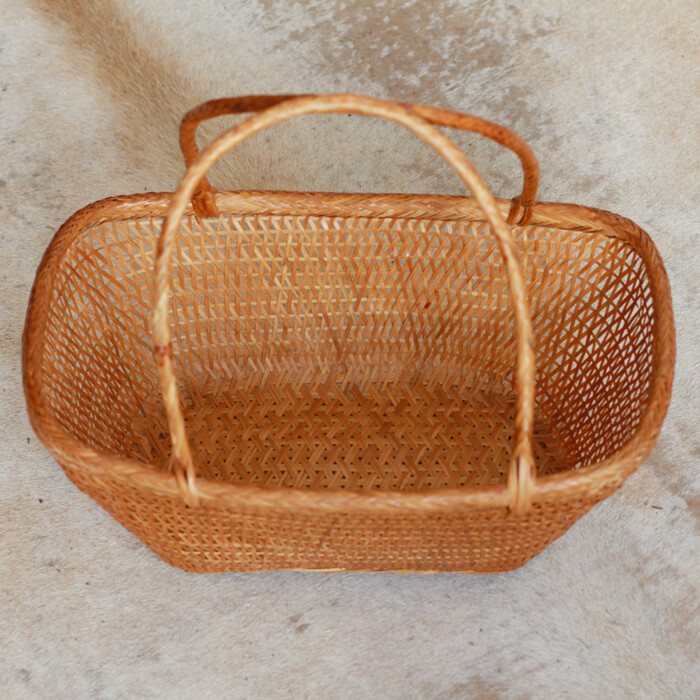 Panier tressé vintage – Image 5