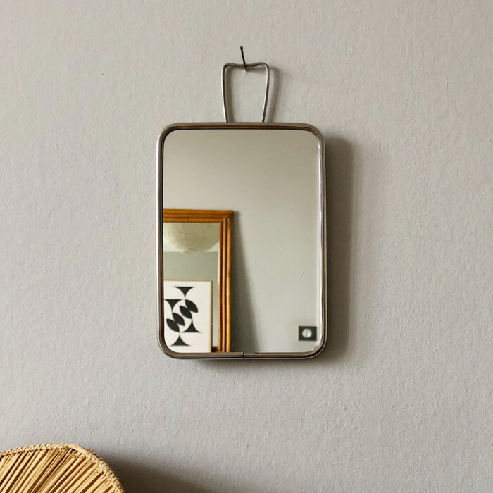 Miroir barbier vintage