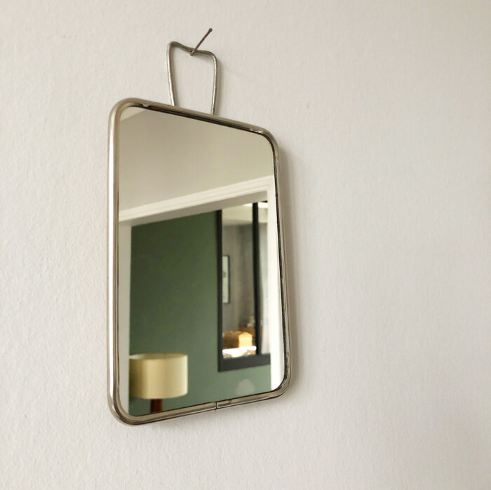 Miroir barbier vintage – Image 4