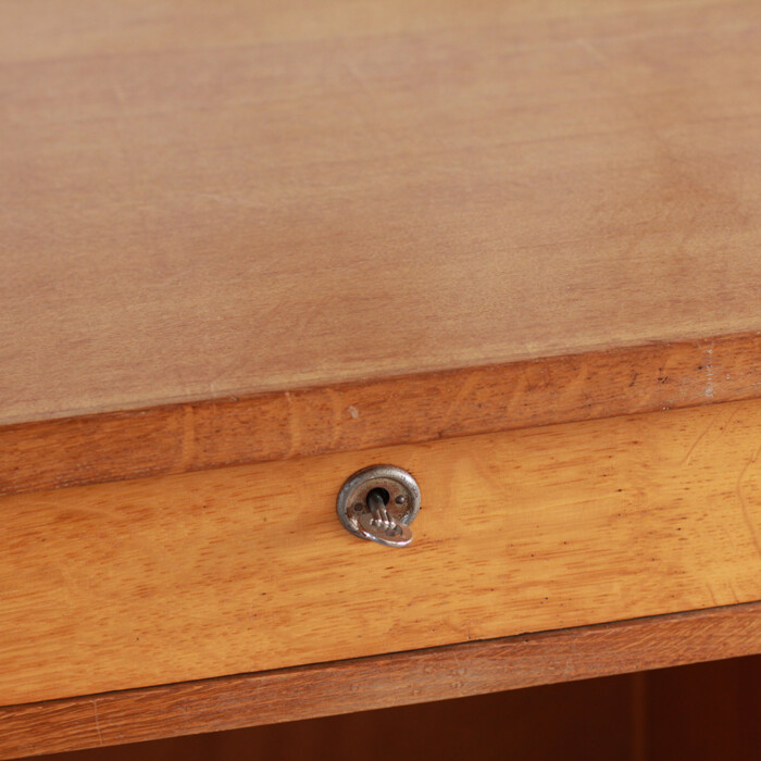 Bureau chêne vintage – Image 6