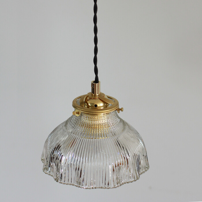 Suspension Verre pressé Holophane