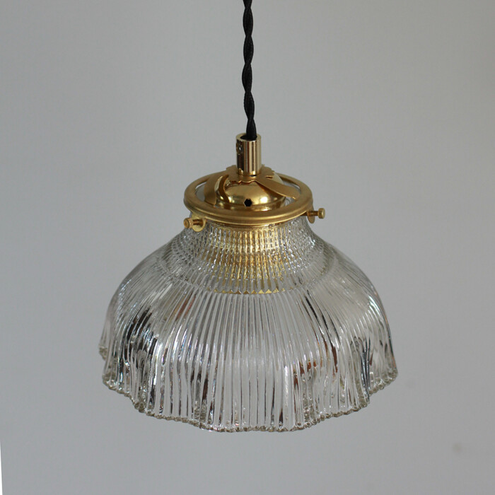 Suspension Verre pressé Holophane – Image 3