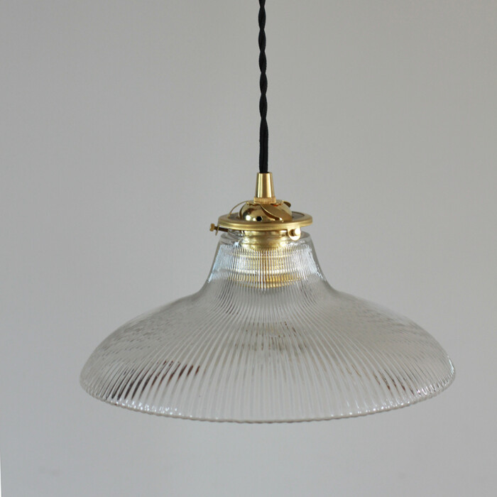 Suspension Verre pressé Holophane
