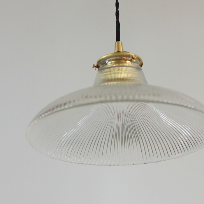 Suspension Verre pressé Holophane – Image 4