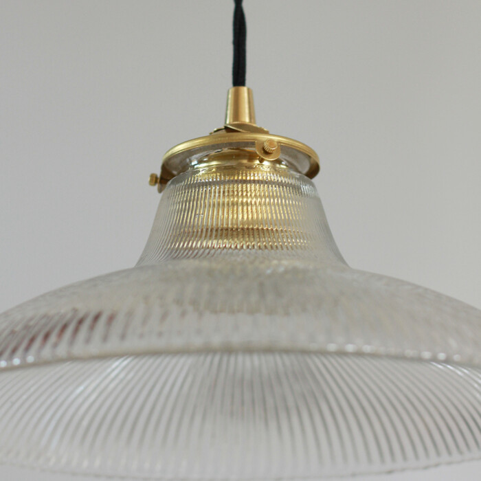 Suspension Verre pressé Holophane – Image 5