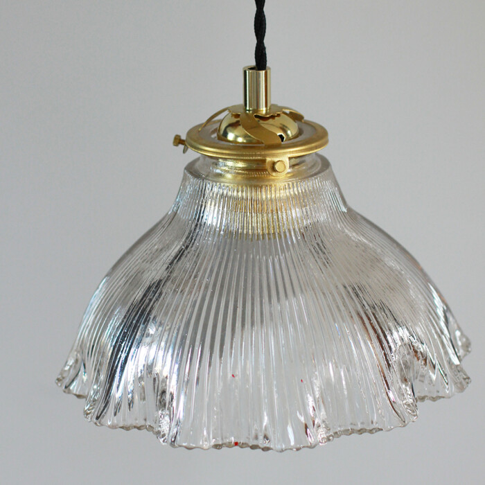 Suspension Verre pressé Holophane