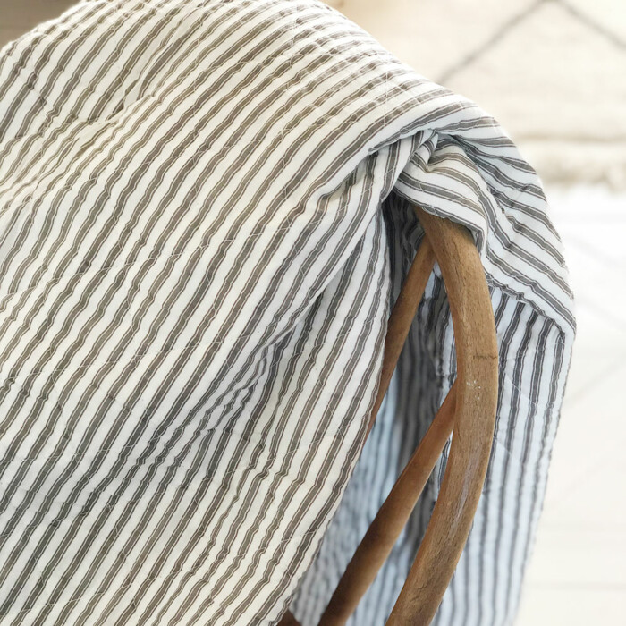 Boutis Plaid coton rayures – Image 3