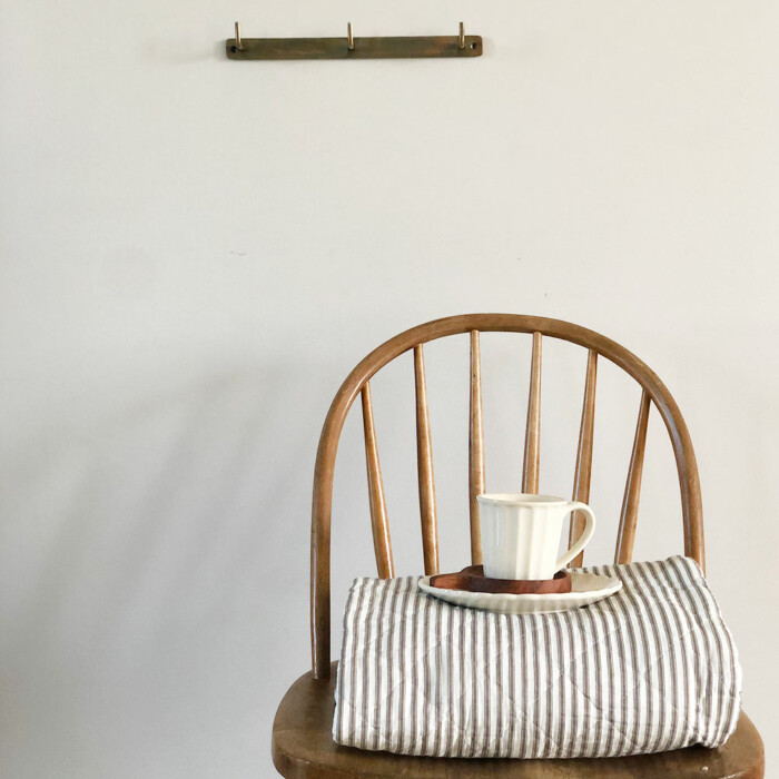 Assiette céramique Fleur crème – Image 6