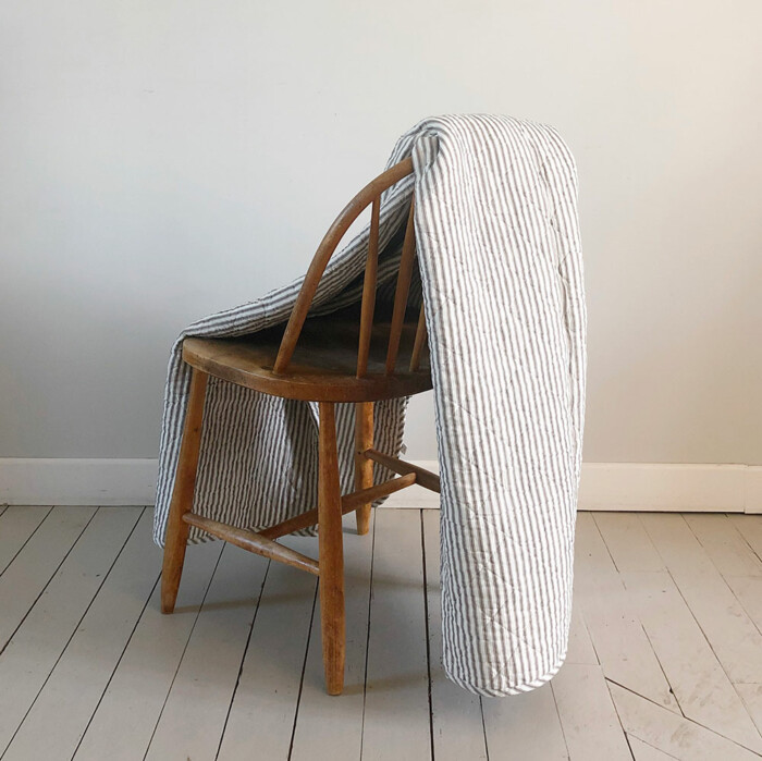 Boutis Plaid coton rayures – Image 2