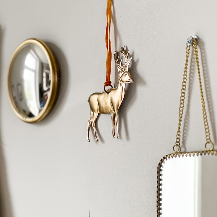Cerf - ornement laiton – Image 2