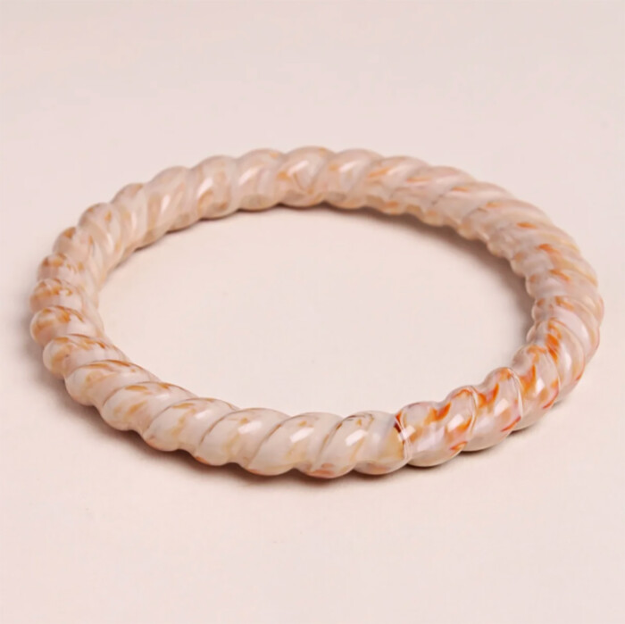 Bracelet torsadé Miel