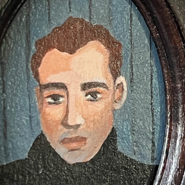 Peinture Homme au col roulé – Image 5