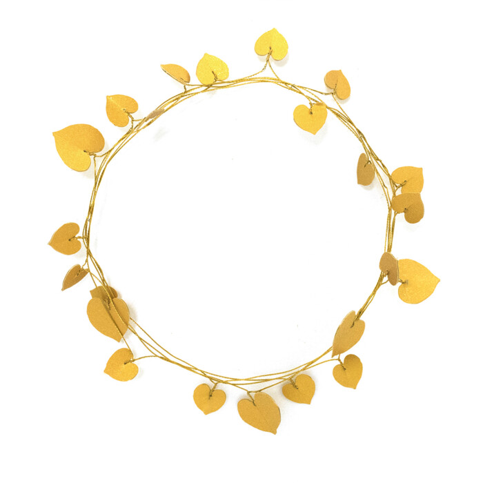 Couronne filaire Chaine de coeurs – Image 3