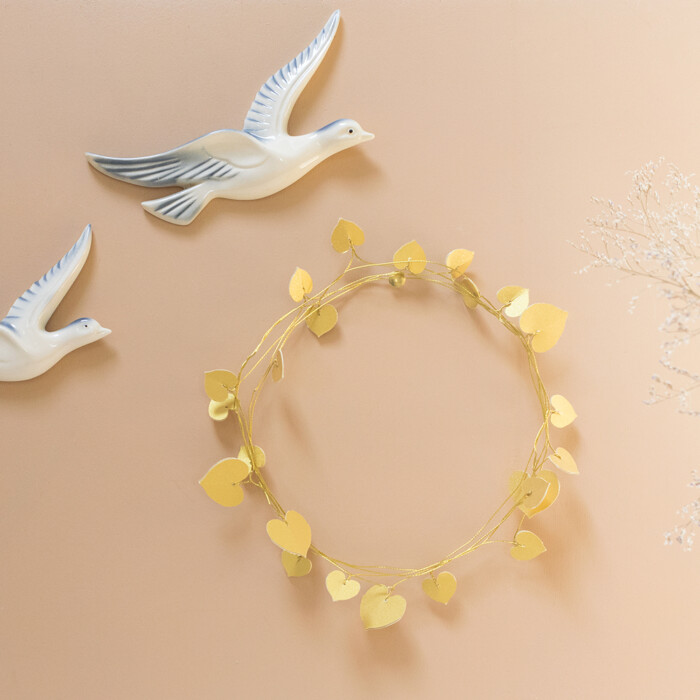 Couronne filaire Chaine de coeurs – Image 4