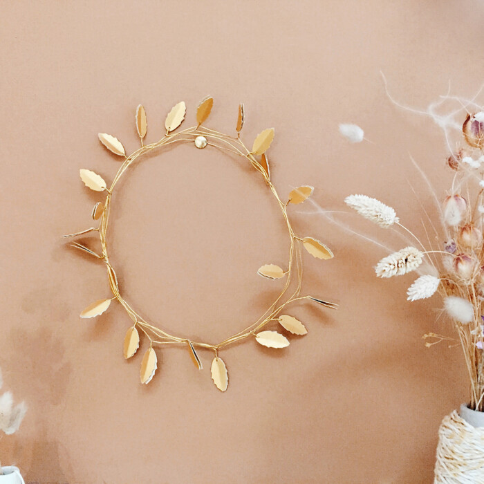 Couronne filaire Sedum