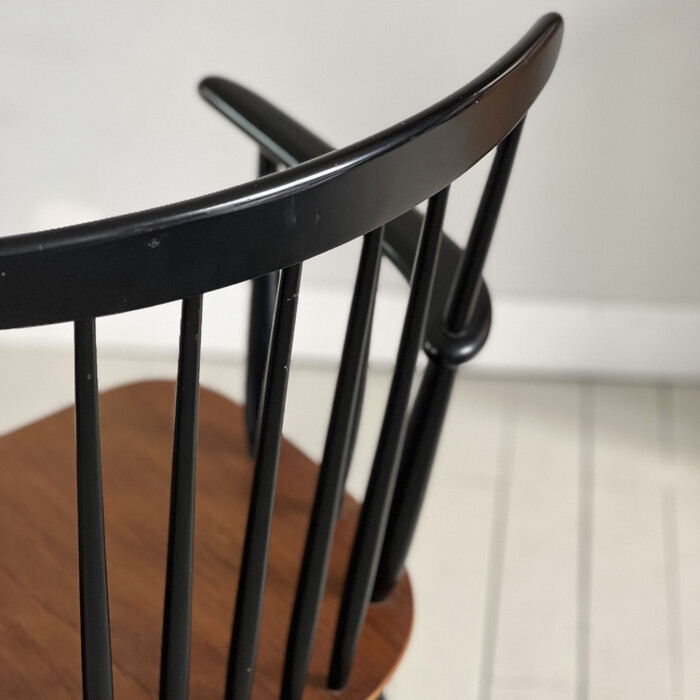 Fauteuil type Tapiovaara avec accoudoirs – Image 9