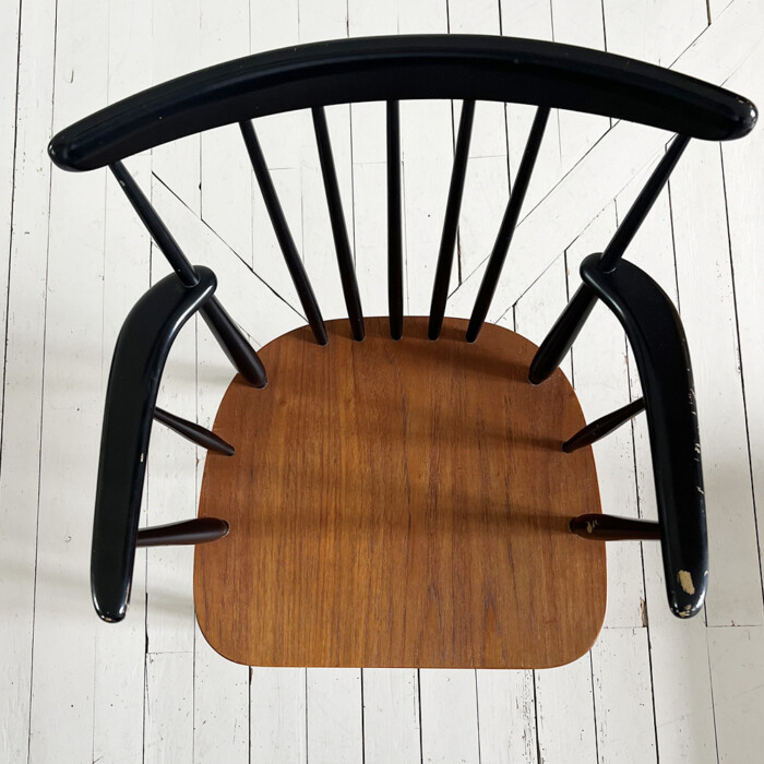 Fauteuil type Tapiovaara avec accoudoirs – Image 11