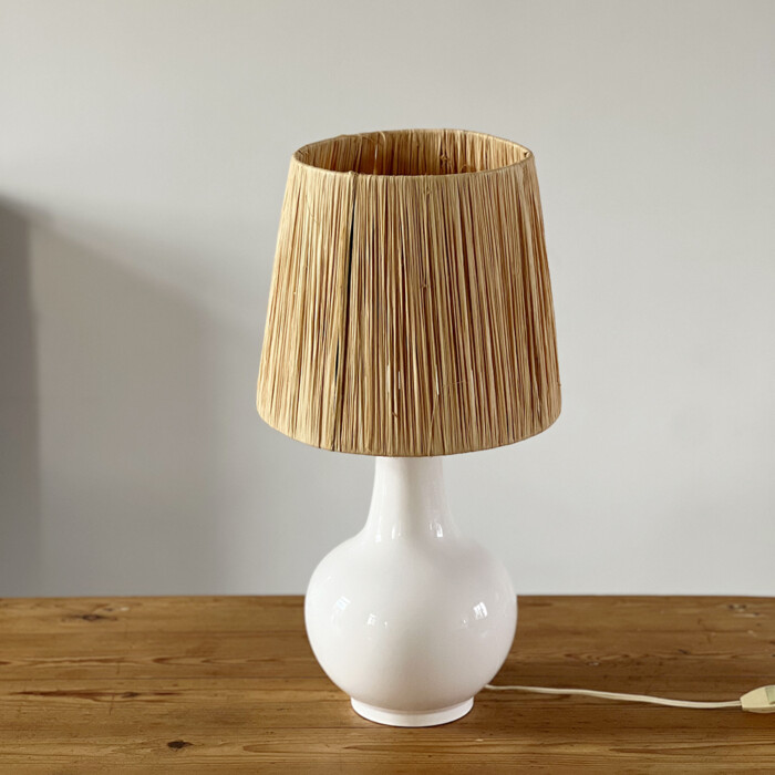 Lampe céramique vintage
