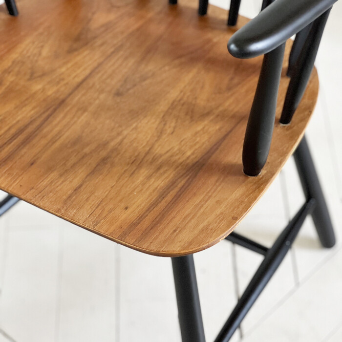 Fauteuil type Tapiovaara avec accoudoirs – Image 2