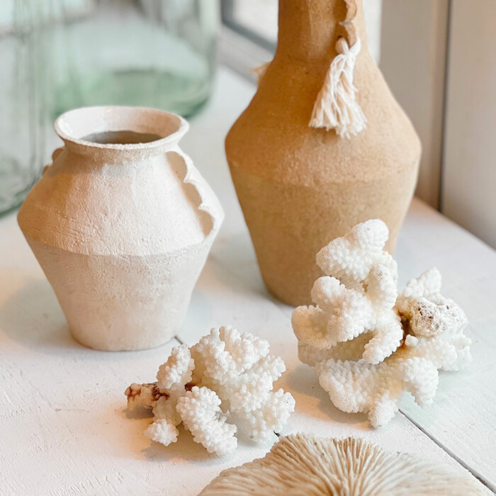Corail blanc vintage L – Image 3