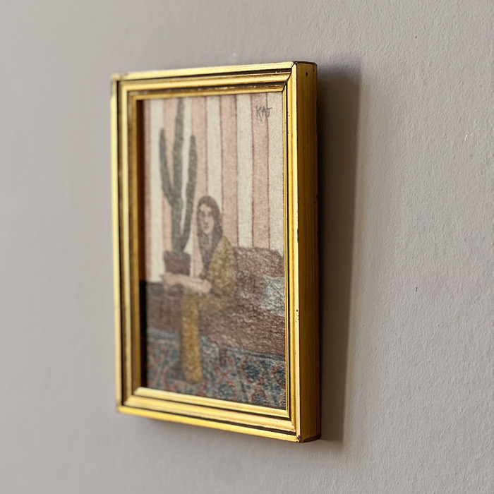 Peinture Sur le coin du Canapé – Image 3