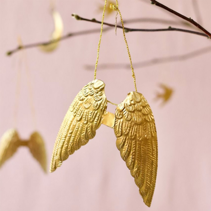 Paire d'ailes en laiton – Image 4