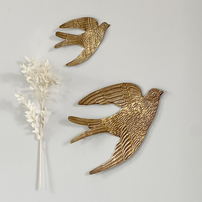 Hirondelle en laiton L ou S – Image 5